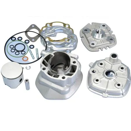 Cilindro gruppo termico diametro Polini Evolution 3 con traversino per scooter Yamaha, Aprilia, Malaguti raffreddamento a liquido diametro 47,6 mm, spinotto da 12 mm, ricambio 1660113