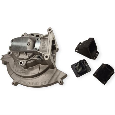 Carter motore lamellare Polini for race con accensione elettronica per ciclomotori Piaggio Ciao, Si, Bravo, SuperBravo, Cba, Grillo, Boss, Boxer, ricambio 1700201