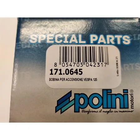 Bobina per accensione vespa 125, ricambio 1710645