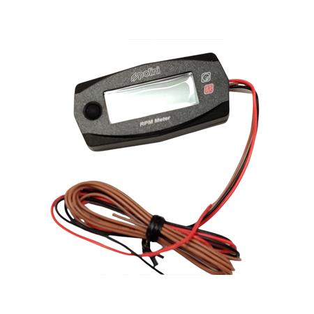 Yooreal Contaore Digitale e Contagiri, Indicatore di Temperatura del Motore,  Display Retroilluminato, Impermeabile per Scooter Mini Moto Moto Trattorino  Generatore Autocarro con cassone Ribaltabile : : Auto e Moto