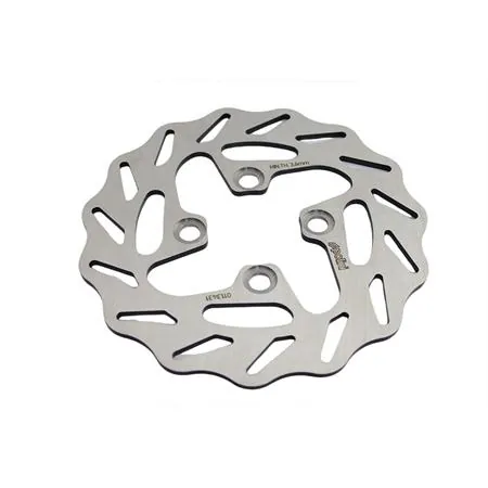 175.0022 Disco freno anteriore Polini per scooter 50 Mbk booster e Yamaha bw's con diametro 180 mm e 4 fori di fissaggio