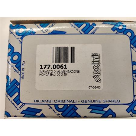Impianto alimentazione diametro 19 Honda (Polini), ricambio 1770061
