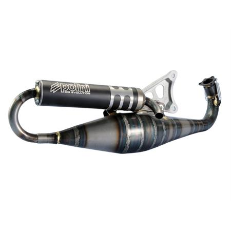 Marmitta Yamaha orizzontale acqua 70cc big evolution TWD (Polini), ricambio 2000288
