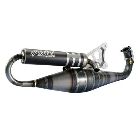 Marmitta Yamaha orizzontale acqua 70cc big evolution TWD (Polini), ricambio 2000288