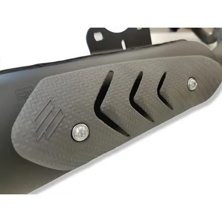 Marmitta polini  tipo originale scooter aprilia con blocco motore piaggio  ricambio 2000313