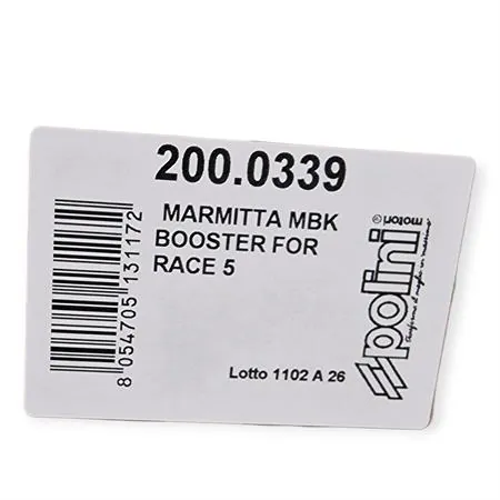 200.0339 Marmitta Polini FOR RACE 5 per MBK Booster e Yamaha BW's 50cc – Prestazioni Racing