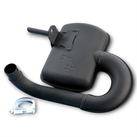 Marmitta Polini original per Piaggio Vespa 125 GT e GTR, Vespa 150 Sprint e Sprint Veloce, ricambio 2002020