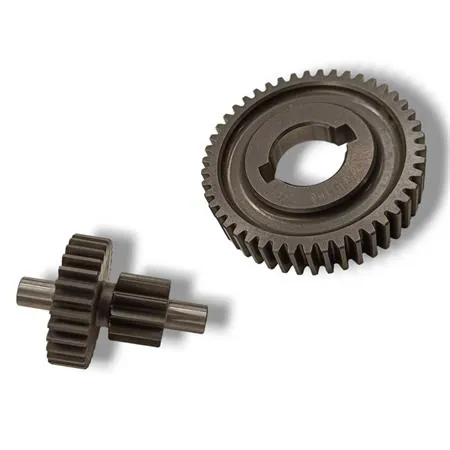 202.1427 Ingranaggi secondari Polini con rapporto lungo con dentatura z11 e z46 per ciclomotori Piaggio Ciao, Si, Grillo, Boxer, Bravo, SuperBravo, Cba con variatore