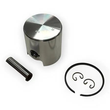 Pistone Polini per motori Minarelli p6 monofascia con diametro 48 mm e selezione A e misura reale 47,935 mm per cilindri radiali cromati, ricambio 2040001A