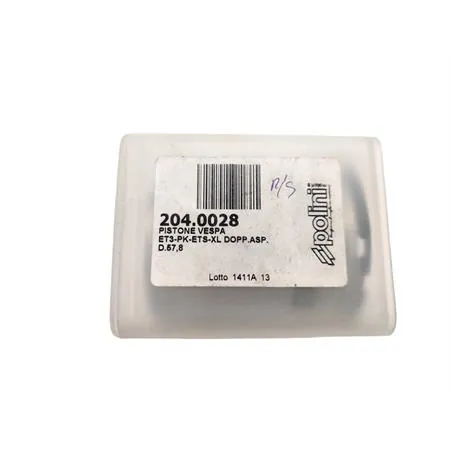 204.0028 Pistone asso Polini per Piaggio Vespa ET3-PK-ets-xl doppia alimentazione con  diametro 57,8 mm