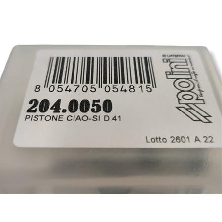 Pistone ciao-si d.41, ricambio 2040050