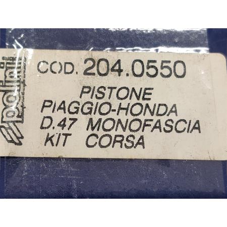 Pistone piaggio-honda d.47 racing, ricambio 2040550