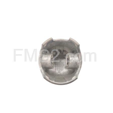 Pistone Piaggio zip diametro 47,6 mm e spinotto da 12 mm per cilindro cromato con traversino sullo scarico (Polini), ricambio 2040931A