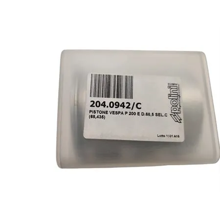 Pistone Vespa p 200 e d.68,5 sel.c (68,4), ricambio 2040942C