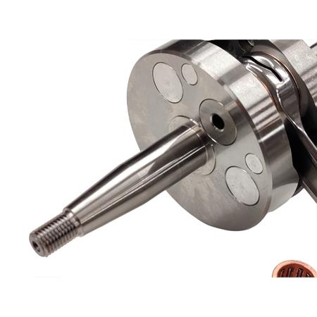 Albero motore Polini Big Evolution con biella 95 mm e corsa 44 mm per motori Minarelli AM6 da abbinare al codice 1331012, ricambio 2100069