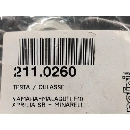Testa Yamaha-Minarelli-Malaguti f.10-apr (Polini), ricambio 2110260