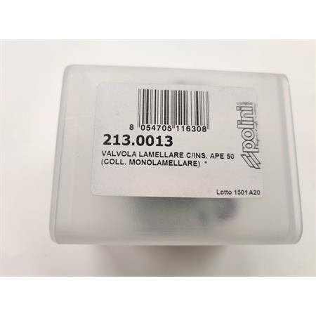 Valvola lamell.ape 50 c/inserti, ricambio 2130013