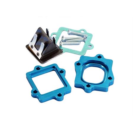 Valvola pacco lamellare Polini Big Evo maggiorata con modifica al carter motore minarelli orizzontale aria e liquido, ricambio 2130052