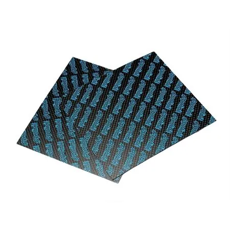 Lastre kit in fibra di carbonio mm 110x100 spessore da 0.28 mm (Polini), ricambio 2130604