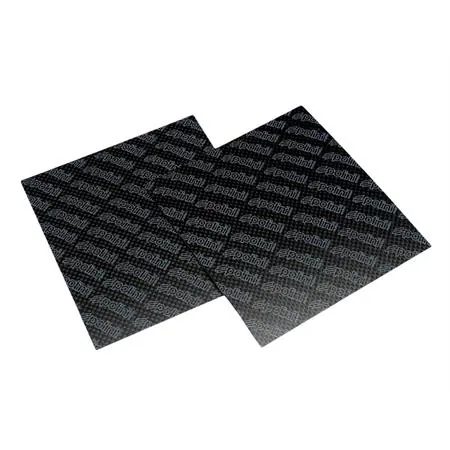 Lastre in fibra di carbonio mm 110x100 spessore da 0.33 mm (Polini), ricambio 2130605