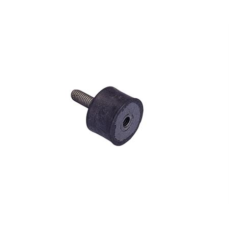 Supporto antivibrante Polini con attacco femmina M8 x 8 mm e maschio M8 x 15 mm, ricambio 2140004