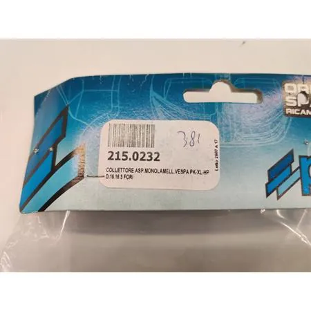 Collettore aspirazione monolamell.vespa pk-xl-hp, ricambio 2150232