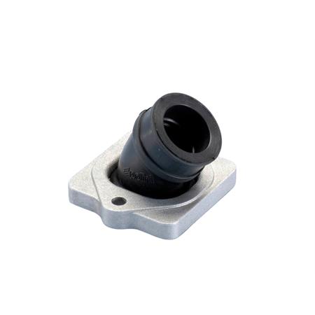 Collettore aspirazione Piaggio Gilera per carburatore dell'orto phbg 19-21 girevole a 360 (Polini), ricambio 2150423