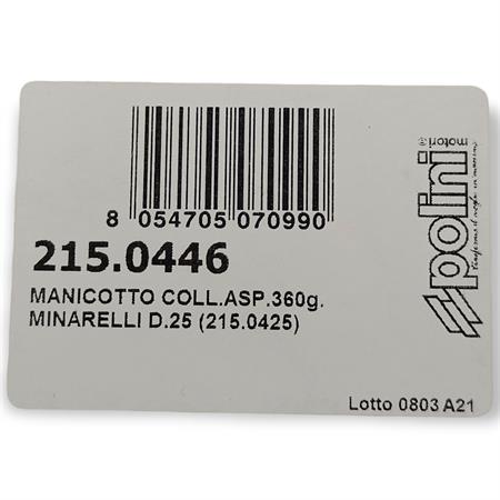 Manicotto collettore aspirazione 360gradi minarelli e piaggio per carburatore phbg 19- 21 ricambio 2150446