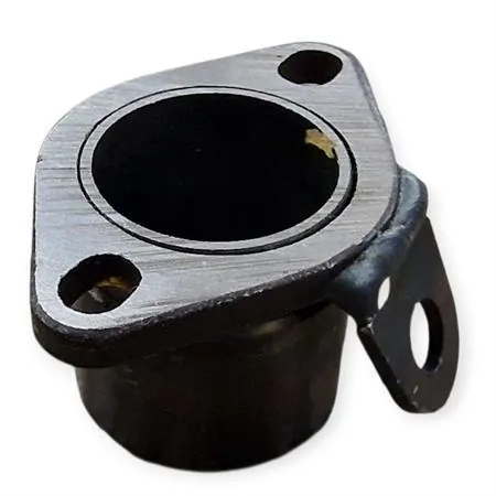 Collettore di scarico Polini 2160045E4 per marmitte Polini Evolution 3 Minarelli orizzontale LC