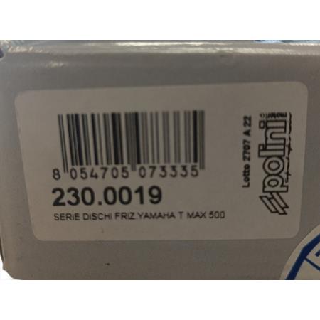 Serie dischi friz.yamaha t max 500, ricambio 2300019