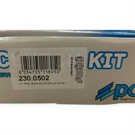 Kit friz.vespa 50/125 molla wave 4, ricambio 2300502