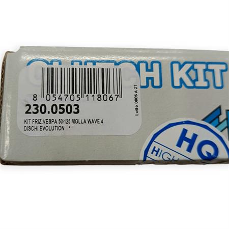 Kit friz.vespa 50/125 molla wave 4d, ricambio 2300503