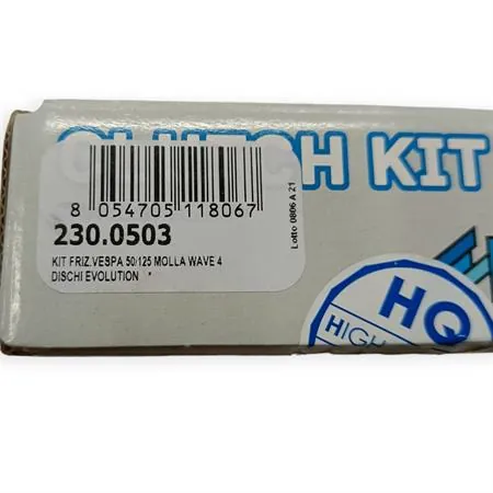 230.0503 Kit friz.vespa 50/125 molla wave 4d