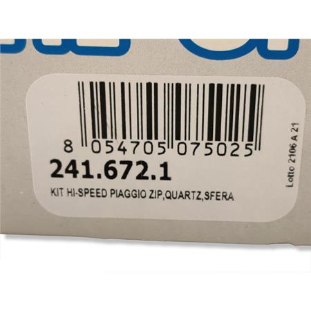 Kit hi-speed piaggio zip,quartz, ricambio 2416721