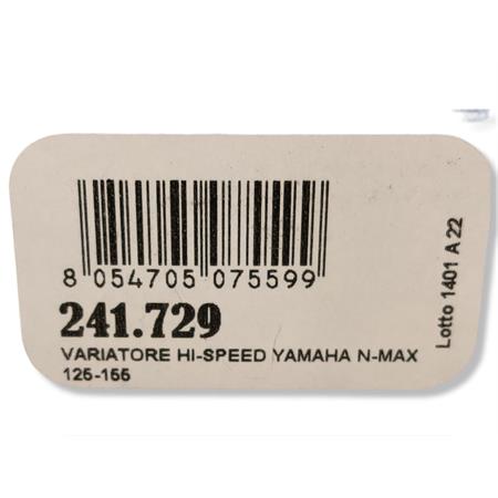 Var.hi-speed yamaha n-max 125-155, ricambio 241729