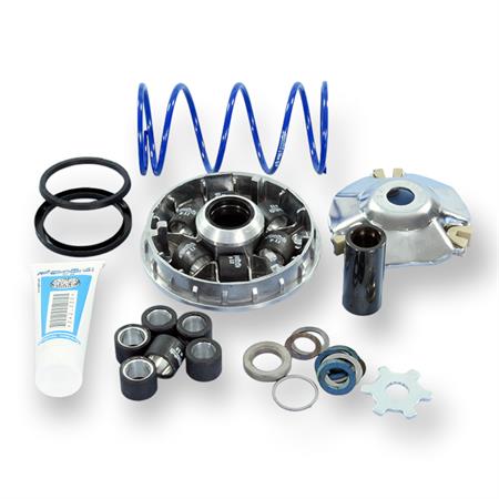 Variatore Polini Hi-Speed Evolution 2 per alberi senza millerighe con diametro 16 mm e montaggio su scooter con motore Minarelli e rulli da 19x15,5 mm, ricambio 241753