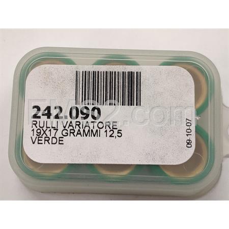 Rulli variatore 19x17 grammi 12.2 verde (Polini), ricambio 242090