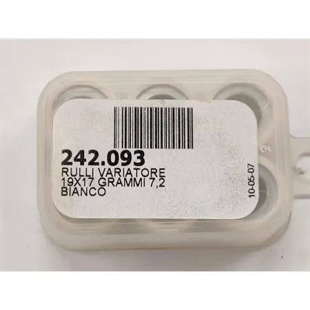 242.093 Rulli variatore 19x17 grammi 7.2 oz.0.25 (Polini)