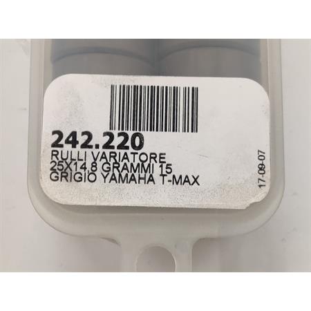 Rulli Polini diametro 25x14.8 grammi 15 T-MAX 500, ricambio 242220
