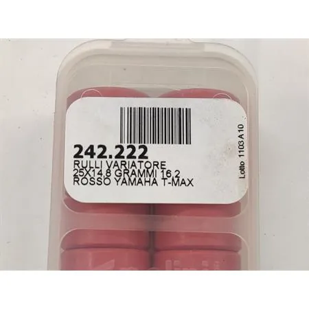 Rulli Polini 25x14.8 grammi 16.2 T-MAX 500, ricambio 242222