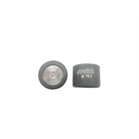 Kit 6 rulli Polini per variatore maxi scooter con diametro 20,9 x 17 mm e peso 10,5 grammi, ricambio 242341