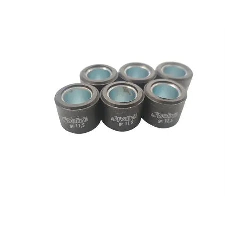 Kit 6 rulli Polini per variatore maxi scooter con diametro 20,9 x 17 mm e peso 11,5 grammi, ricambio 242342