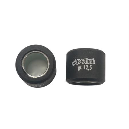 Kit 6 rulli Polini per variatore maxi scooter con diametro 20,9 x 17 mm e peso 12,5 grammi, ricambio 242343