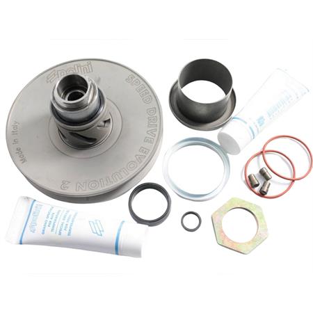 Kit puleggia condotta diametro 128 Yamaha-minarelli (Polini), ricambio 244575