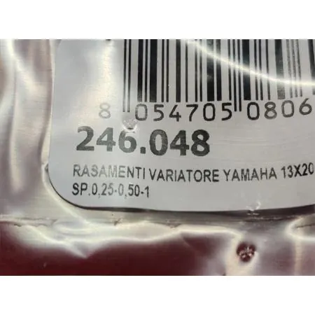 246.048 Kit rasamenti variatore Polini per scooter con motore Minarelli verticale aria e orizzontale aria e liquido con albero motore tipo originale ed