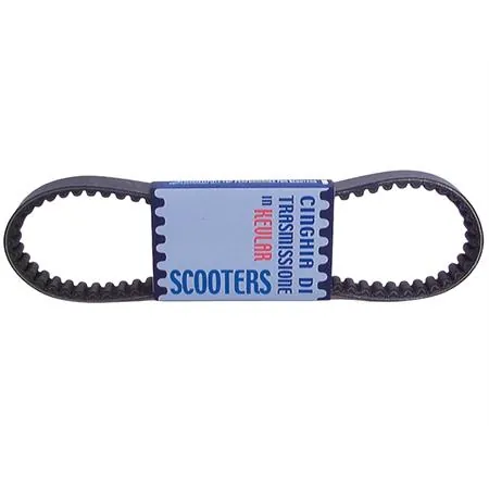 Cinghia di trasmissione Polini in kevlar per scooter Piaggio Gilera variatore con correttori maggiorati da 134 mm, ricambio 2480371