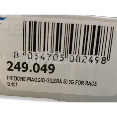 Frizione Piaggio Gilera 50 3 masse for race (Polini), ricambio 249049