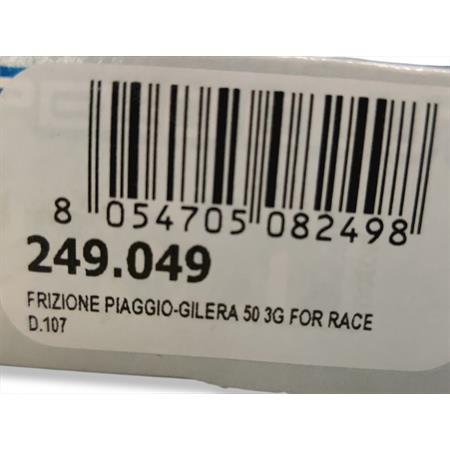 Frizione Piaggio Gilera 50 3 masse for race (Polini), ricambio 249049