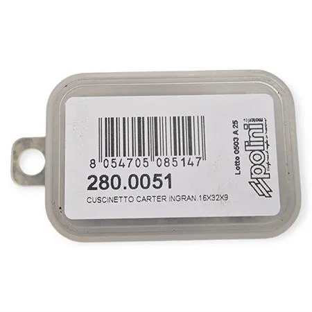 Cuscinetto a sfere Polini per carter coperchio ingranaggi posteriori, per scooter Piaggio, Gilera e Aprilia, dimensioni cuscinetto C4 16x32x9 mm, ricambio 2800051