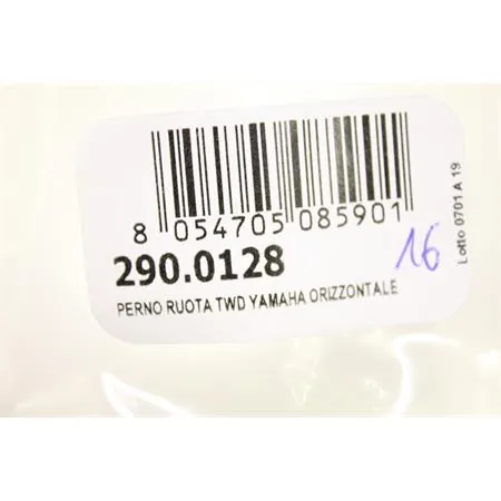 Perno ruota twd Polini per ricambio al telaietto torsen codice 1720016 e codice 1720018 per scooter con motore Minarelli e Yamaha orizzontale Aerox e Jog e codice 1720017 per Malaguti F12 orizzontale liquido, ricambio 2900128